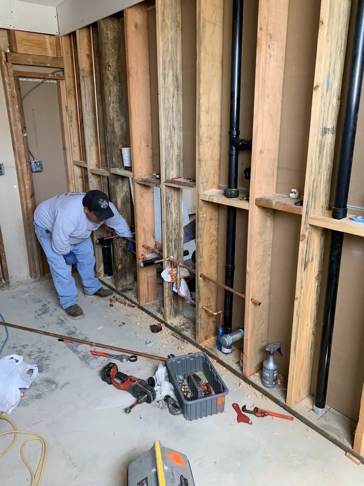 Commercial rough-in plumbing for Gas Line Repair in Keokuk